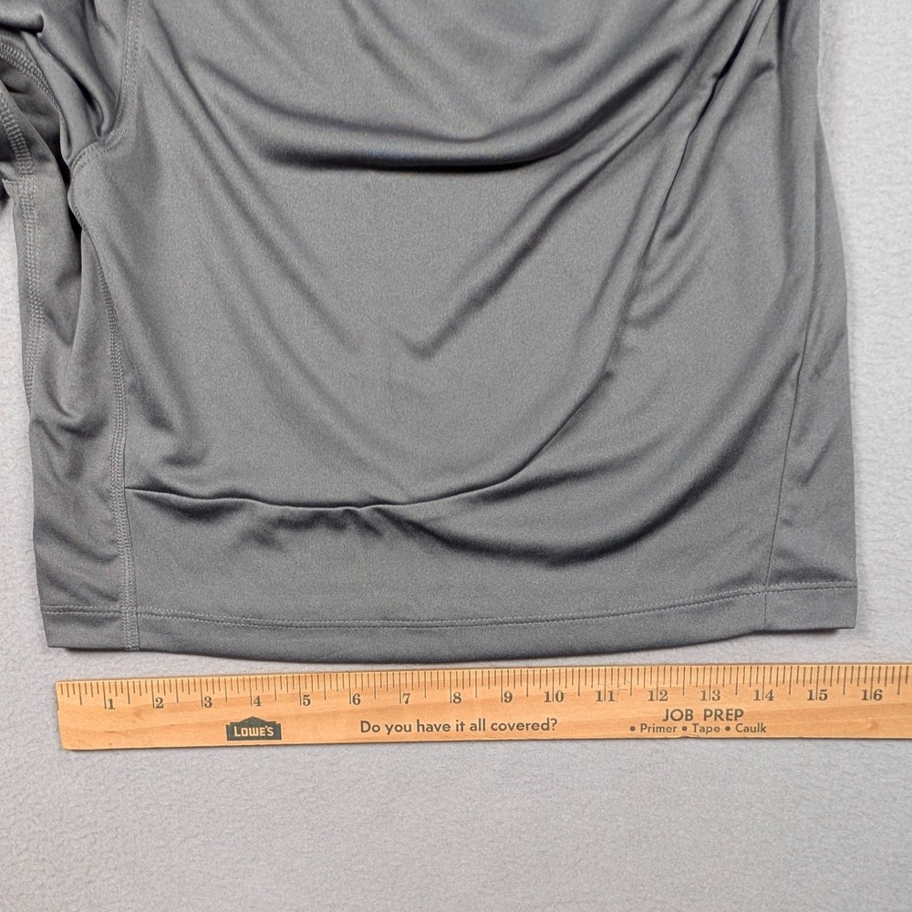 Adidas Knit Shorts Mens 2XL Grey AEROREADY Training Gym GM2517 Logo NEW - Picture 7 of 9